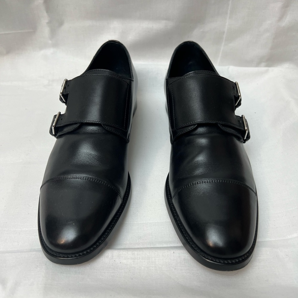 Saint Laurent Double-Monk Oxfords